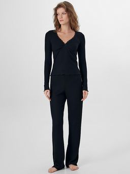 Комплект домашний женский черный