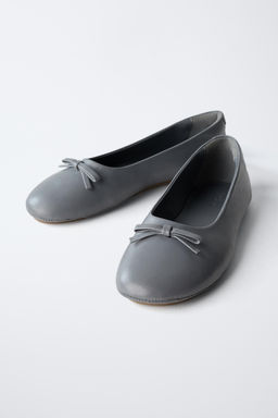 LEATHER BALLERINAS - LIMITED EDITION - Zara фото 3