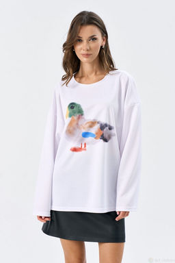 М1113T лонгслив женский