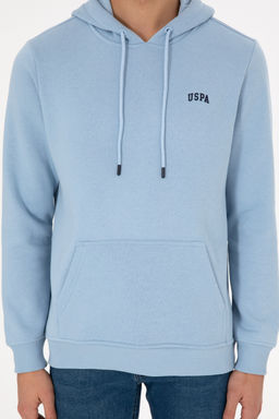 Мужской голубой базовый свитшот Неожиданная скидка в корзине - U.s. polo assn фото 14