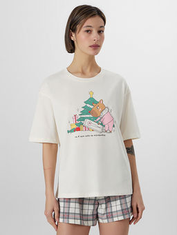 КОМПЛЕКТ ЖЕНСКИЙ (ДЖЕМПЕР, ШОРТЫ)