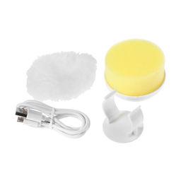 Электрическая щётка для уборки LESH-01, 3 насадки, АКБ, белая