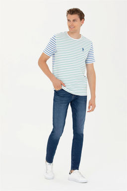 Мужская мятная футболка с круглым вырезом Неожиданная скидка в корзине - U.s. polo assn фото 4