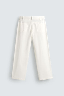 RELAXED FIT FLOWING TROUSERS - Zara фото 5