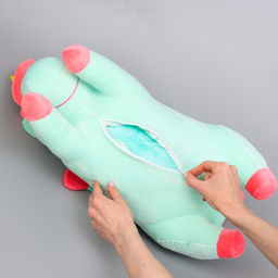 Мягкая игрушка Единорог с пледом, 50 см, цвет зелёный - Simaland фото 6