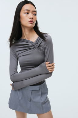 Top con detalle girado - H&m фото 4