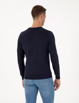 Laciver Slim Fit Bisiklet Yaka Triko Kazak - Pierre cardin фото 5