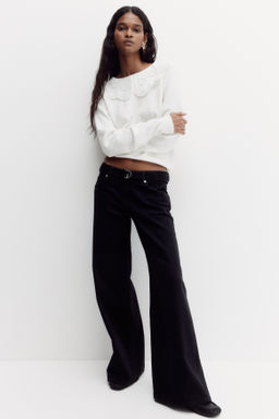 Wide Ultra High Jeans - H&m фото 3