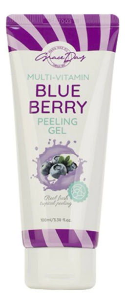 GraceDay Multi-Vitamin Blueberry Pelling Gel, 100ml - Пилинг гель с черники