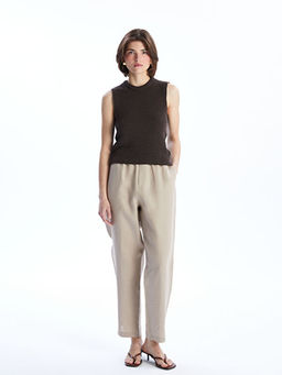 Bisiklet Yaka Kad?n Triko Atlet