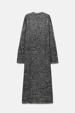 KNIT DRESS WITH ROLLED TRIMS - Zara фото 4