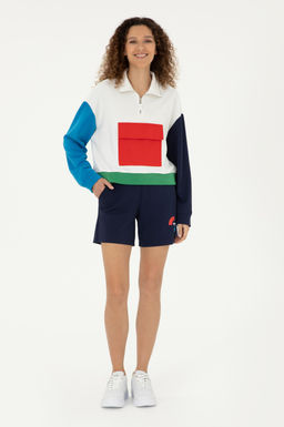 Женский белый свитшот Неожиданная скидка в корзине - U.s. polo assn фото 11