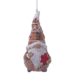Фигурка декоративная подвесная "Гном", L4,5 W4,5 H10,5 см, 2в.