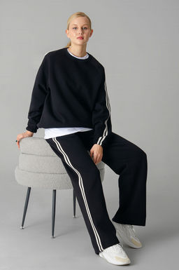 Арт. 2918 Костюм женский с начесом 46-54 (5 шт) Цвет:черный