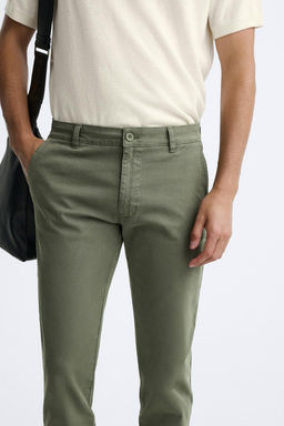 SKINNY FIT CHINO PANTOLON - Zara фото 42