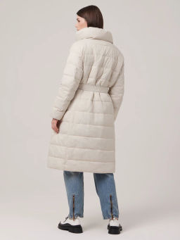 Пальто женское 1241123004 beige - Eleganzza фото 4