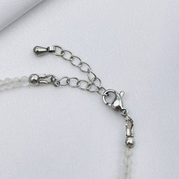 Чокер из Розового кварца и Амазонита 40 см +