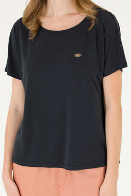 U. S. Polo Assn Женская черная футболка с круглым вырезом - U.s. polo assn фото 13