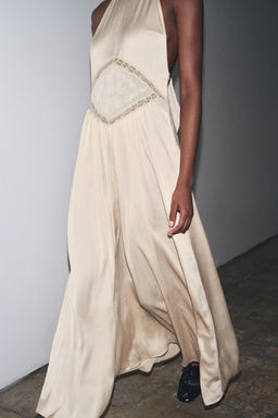 EMBROIDERED MIDI DRESS - Zara фото 4