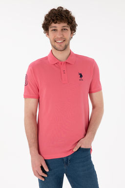 Erkek Pembe Basic Ti__rt Sepette S_rpriz _ndirim