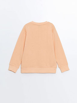 Bisiklet Yaka Basic Uzun Kollu Erkek ?ocuk Sweatshirt - Waikiki фото 3