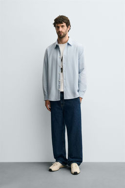 STRIPED REGULAR FIT SHIRT