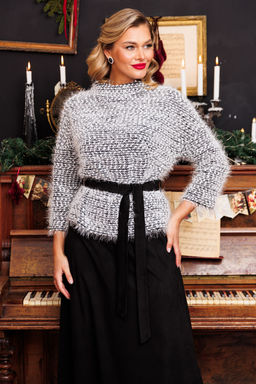 Костюм Мода Юрс 2718-1 серый+черный