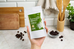 Драже "Шишки сосновые в горьком шоколаде" 50 г Новинка Алфит 8723