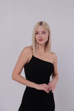 Платье облегающее чёрное - Martichelli фото 16