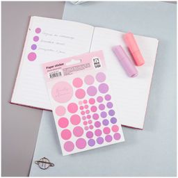 Наклейки на листе "Beauty planner pink" (MS_41677, MESHU) 12*21см