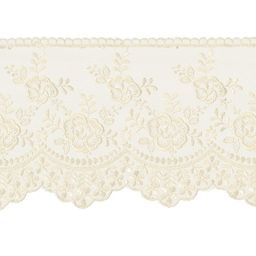 Кружево Gamma сетка 155 мм GKM-15501 в пакете 8.8 м 0.2 Турция СК/Распродажа TL003CR кремовый