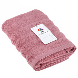 Полотенце махровое "Шелковый путь" 50х90см, хлопок 100%, пыльная роза (Китай)