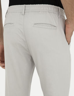 Брюки из плотной ткани узкого кроя Stone - Cacharel фото 7