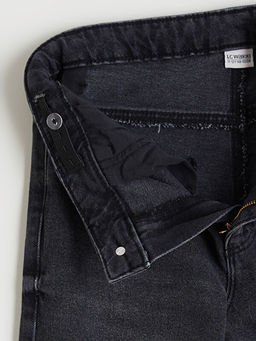 Straight Fit K?z ?ocuk Jean Pantolon