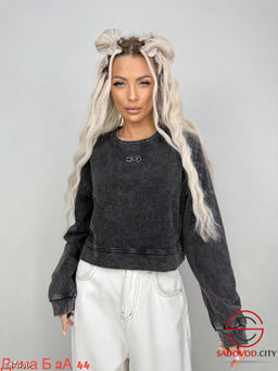 Женская однотонная кофта