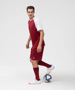 Шорты игровые JOGEL CAMP Classic Shorts, гранатовый/белый