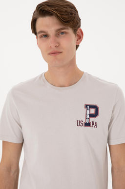 Erkek Bisiklet Yaka A__k Gri Ti__rt Sepette S_rpriz _ndirim - U.s. polo assn фото 2