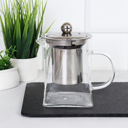 Чайник заварочный 350 мл квадратная форма / A350 /уп 100/ - Галеонтрейд фото 2