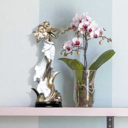 Статуэтка Дама со скрипкой 32,5x10,5x12,5 см / 288-1 /уп 12/ - Галеонтрейд фото 2