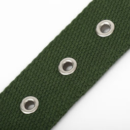 Ошейник брезентовый однослойный, 72 х 3,5 см, хаки - Пижон фото 6