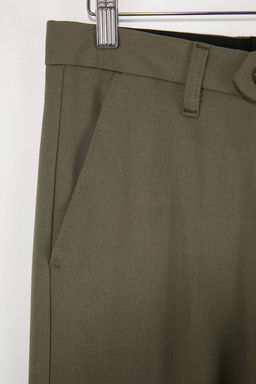 Haki Esnek Likral? Slim Fit Bilek Boy Erkek Pantolon TMNSS26PL00019