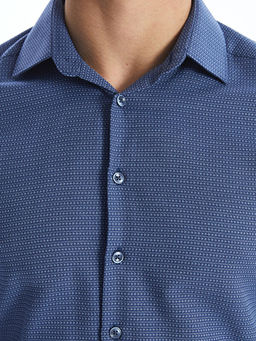 Slim Fit Uzun Kollu Arm?rl? Erkek G?mlek