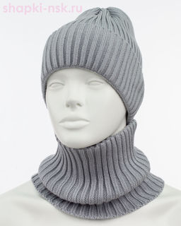 Q 202 D 202 Комплект (колпак+снуд) (52-54)