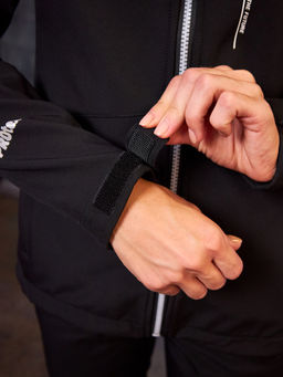 Женская мембранная куртка виндстоппер на флисе Azimuth Заря 124/23982_704 Черный  фото 20