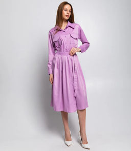 Платье #КТ8517, сиреневый