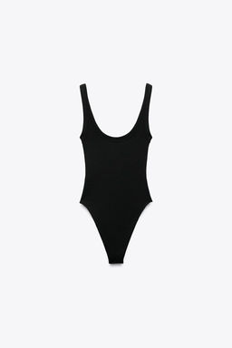 RIBBED BODYSUIT - Zara фото 22