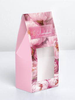 Цена за 5 шт. Коробка складная «Розы», 6 × 14,5 × 3,5 см