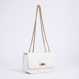 Сумка-мессенджер на клапане, цвет белый - Simaland фото 6