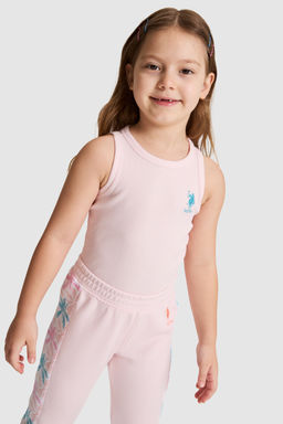K_z _ocuk A__k Pembe Bisiklet Yaka Basic Ti__rt
