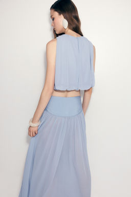 Top drapeado con bajo globo - H&m фото 3